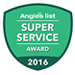 2015 Angie's List Super Service Award